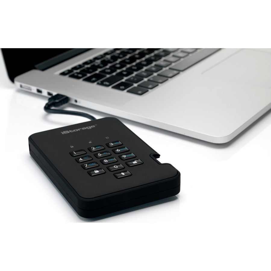 Istorage Diskashur2 1 Tb Portable Rugged Solid State Drive - 2.5" External - Black - Taa Compliant