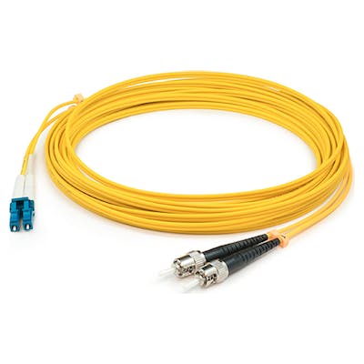 Lc/St M/M Patch Cbl,2M Yellow Om1 Riser Fiber