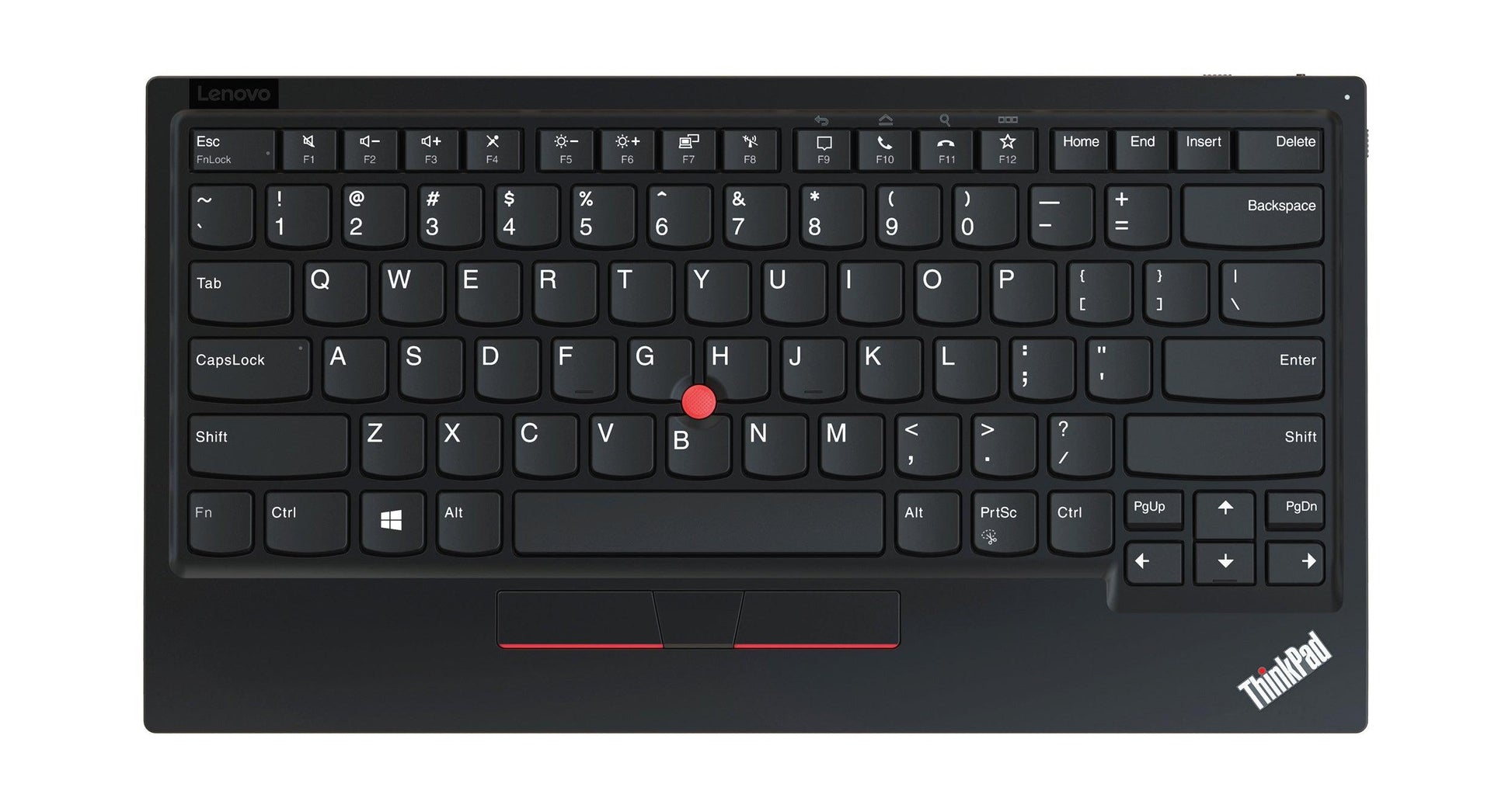 Lenovo Thinkpad Trackpoint Ii Keyboard Rf Wireless + Bluetooth Qwerty Spanish Black