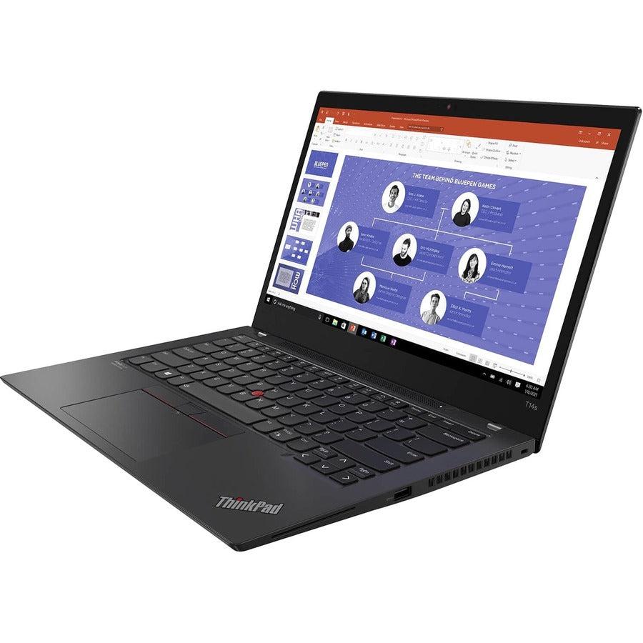 Lenovo Thinkpad T14S Notebook 35.6 Cm (14") 4K Ultra Hd Intel® Core™ I7 16 Gb Lpddr4X-Sdram 512 Gb Ssd Wi-Fi 6 (802.11Ax) Windows 10 Pro Grey