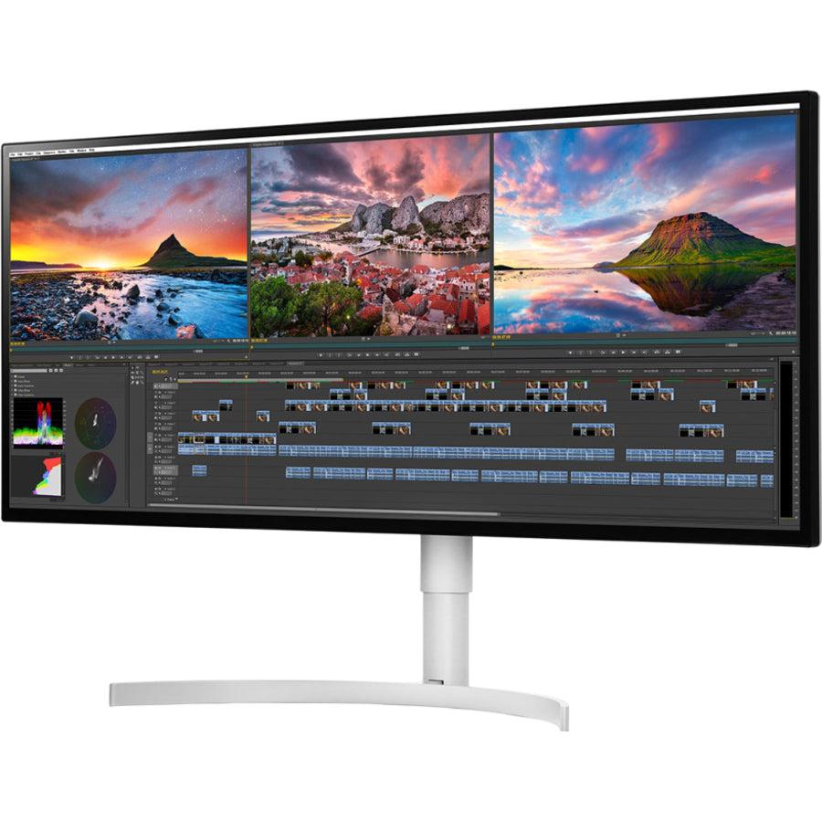 Lg 34Bk95U-W Computer Monitor 86.4 Cm (34") 5120 X 2160 Pixels Ultrawide 5K Hd Led Black, Silver