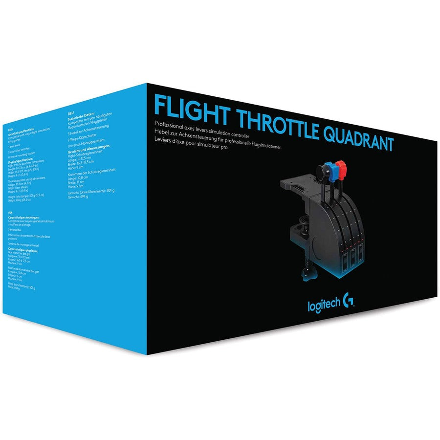Logi G Pro Flight Throttle Quad,Saitek