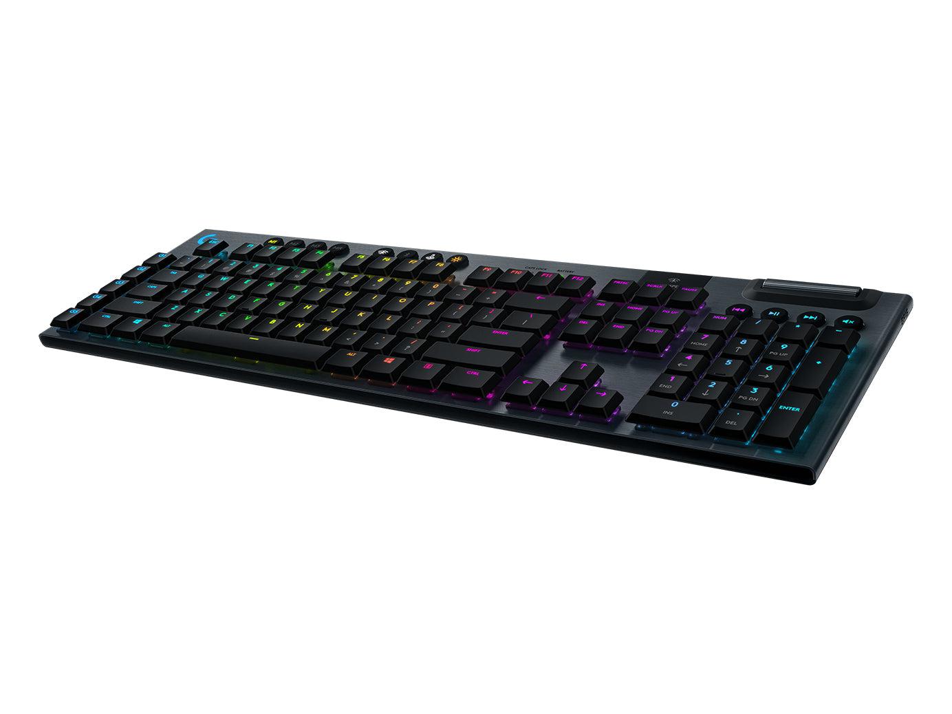 Logitech G G915 Lightspeed- Gl Clicky Keyboard Rf Wireless + Bluetooth English Black