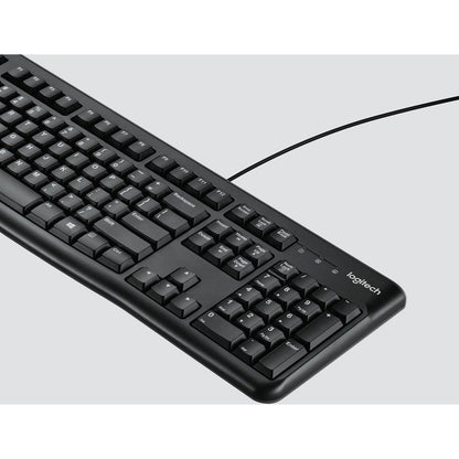 Logitech K120 Keyboard Usb Black