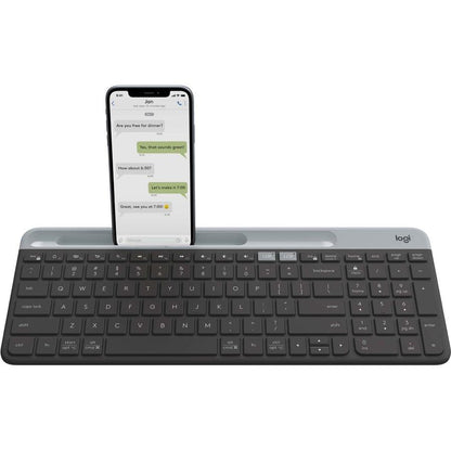 Logitech K580 Multi-Device Chrome Os Edition Keyboard Rf Wireless + Bluetooth Graphite