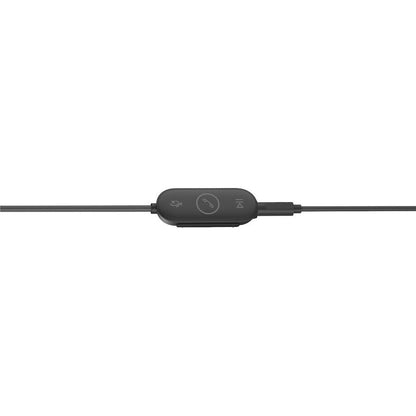 Logitech Zone Wired Uc Headset In-Ear Office/Call Center Usb Type-C Graphite
