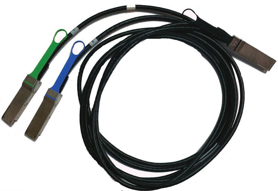 Mellanox Technologies Mcp7H50-H001R30 Infiniband Cable 1 M Qsfp56 2X Qsfp56 Black