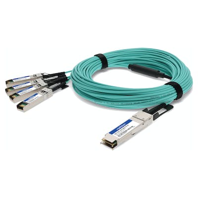 Msa Std Qsfp+ To 4Xsfp+ 20M,Compat Dac Taa 40Gbase Aoc 20M