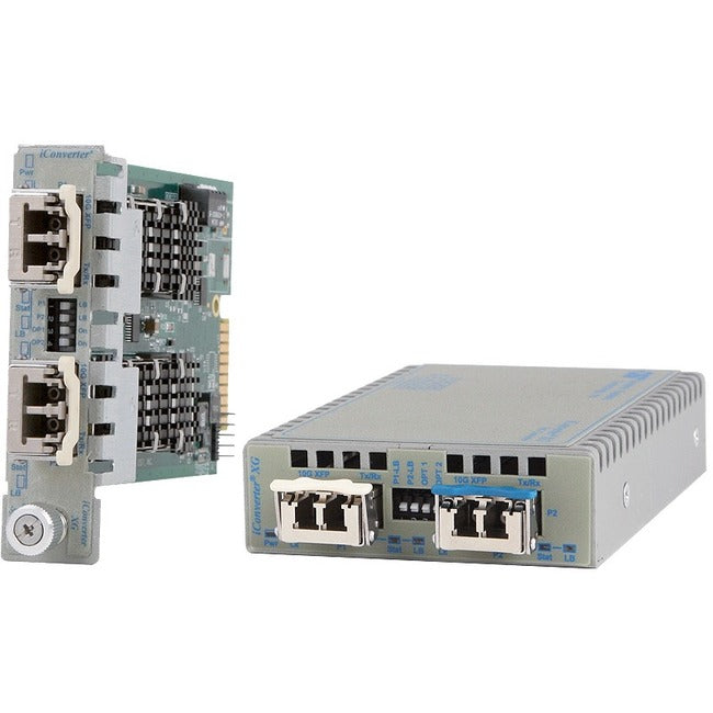 Omnitron Systems 10Gbps Protocol-Transparent Media Converter