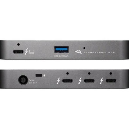 Owc Owctb4Hub5P Notebook Dock/Port Replicator Wired Thunderbolt Grey