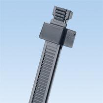 Panduit , 2-Piece, 15.0"L (381Mm), Standard, Weather Resistant, Black, 1000Pc Cable Tie Nylon