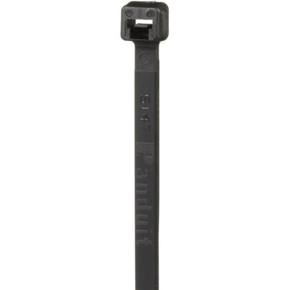 Panduit , 5.6"L (142Mm), Miniature, Weather Resistant, Black, 1000Pc Cable Tie Nylon