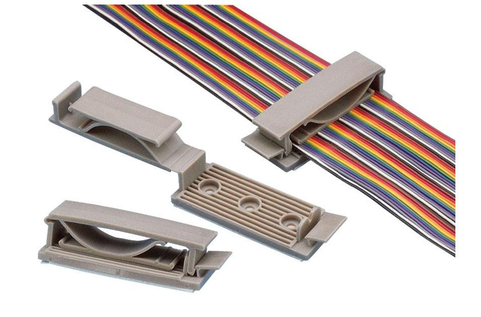 Panduit Fch2-S6-C14 Cable Tie Mount Grey Nylon 100 Pc(S)