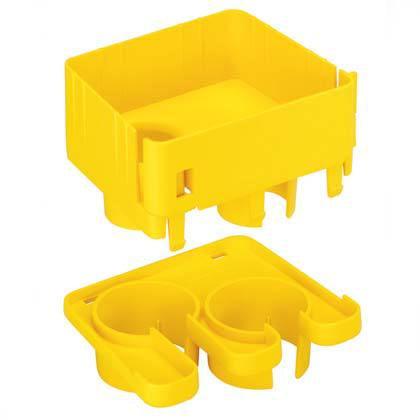 Panduit Fridt4X4Yl Cable Clamp Yellow