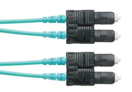 Panduit Fz23Rsnsnsnm027 Fibre Optic Cable 27 M Sc Ofnr Om4 Aqua Colour