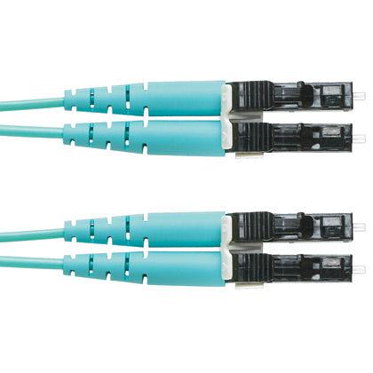 Panduit Fz2Ellnlnsnm015 Fibre Optic Cable 15 M Lc Om4 Aqua Colour