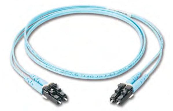 Panduit Fz2Ellnsnsnm005 Fibre Optic Cable 5 M Lc Sc Om4 Aqua Colour