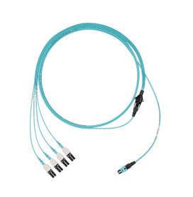 Panduit Fz8Rp7Nusqnf046 Fibre Optic Cable 14 M Panmpo 4X Lc Om4 Aqua Colour