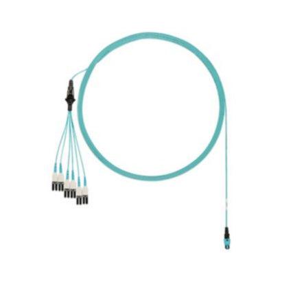 Panduit Fztrl8Nujsnm001 Fibre Optic Cable 1 M Panmpo Lc Om4 Aqua Colour