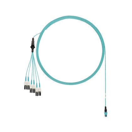 Panduit Fztrp8Nuhsnf029 Fibre Optic Cable 8.84 M Panmpo Lc Ofnp Om4 Aqua Colour