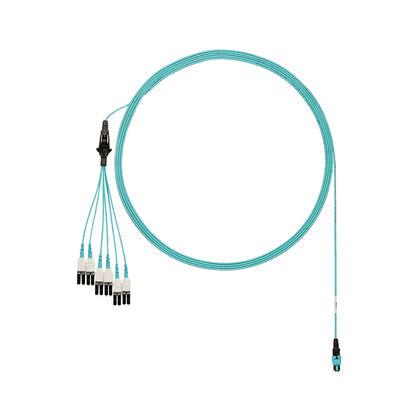 Panduit Fztrp8Nujsnf033 Fibre Optic Cable 10 M Panmpo Lc Ofnp Om4 Aqua Colour