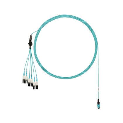 Panduit Fztrp8Nujsnf036 Fibre Optic Cable 11 M Panmpo Lc Ofnp Om4 Aqua Colour