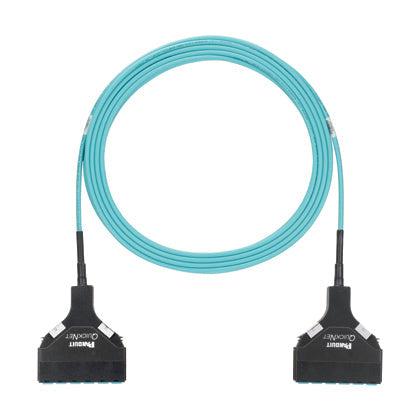 Panduit Fztslxnxnsnm015 Fibre Optic Cable 15 M Om4 Aqua Colour