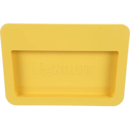 Panduit Fiberrunner&Reg; End Cap, 6X4, Yellow