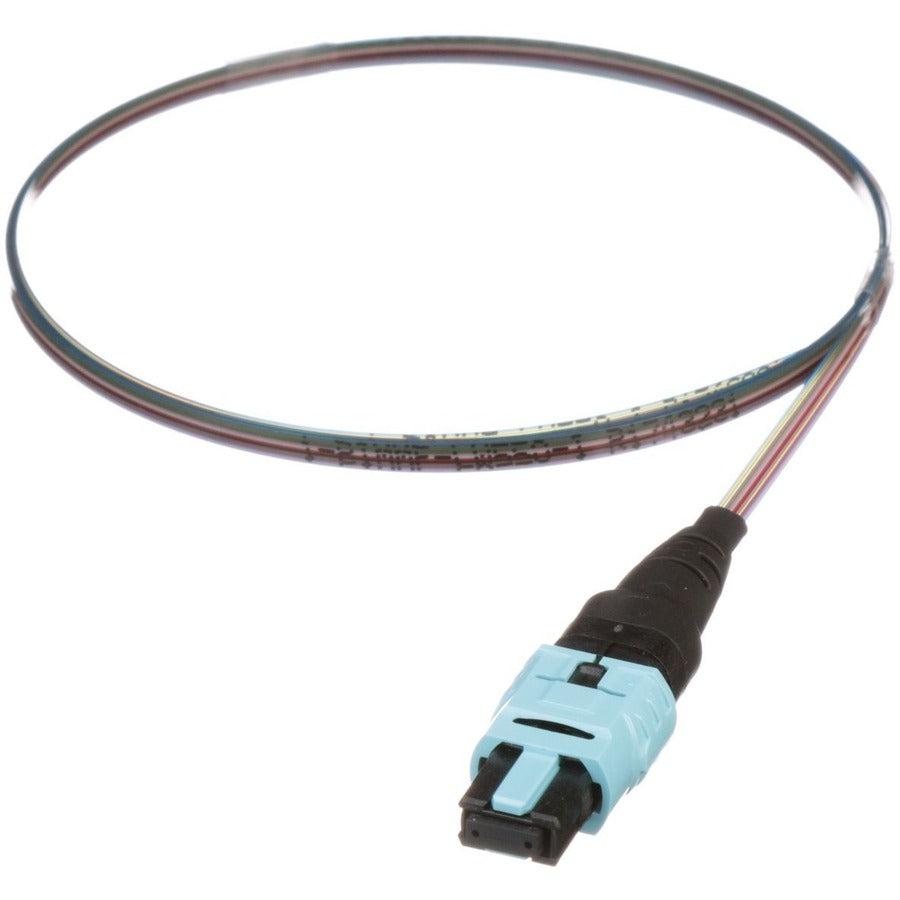 Panduit Fztcn7Nnnonm001 Fibre Optic Cable 1 M Panmpo Pigtail Om4 Black