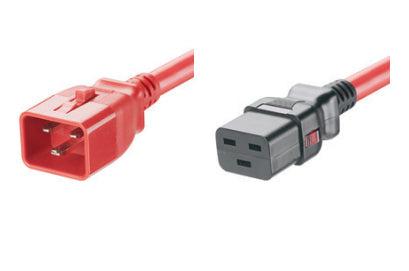 Panduit Lpcb05X Power Cable Red 3 M C20 Coupler C19 Coupler