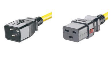 Panduit Lpcb20X Power Cable Yellow 3 M C20 Coupler C19 Coupler