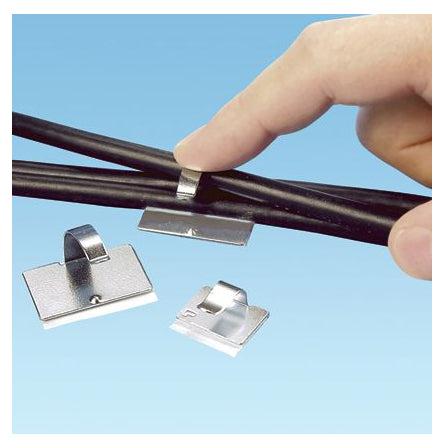 Panduit Macc62-A-D Cable Clamp Silver 500 Pc(S)