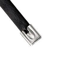 Panduit Mltfc2Eh-Lp316 Cable Tie Releasable Cable Tie Polyester, Stainless Steel Black, Stainless Steel