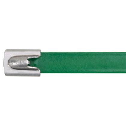 Panduit Mltfc2H-Lp316Gr Cable Tie Parallel Entry Cable Tie Polyester, Stainless Steel Green 50 Pc(S)