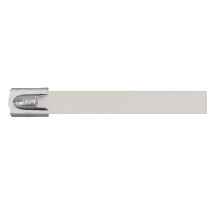 Panduit Mltfc4H-Lp316Wh Cable Tie Releasable Cable Tie Polyester, Stainless Steel Beige, Stainless Steel