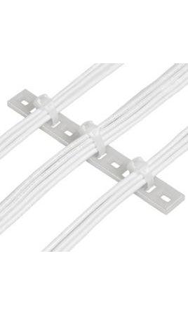 Panduit Mtp1S-E6-C Cable Tie Mount Transparent Nylon 100 Pc(S)