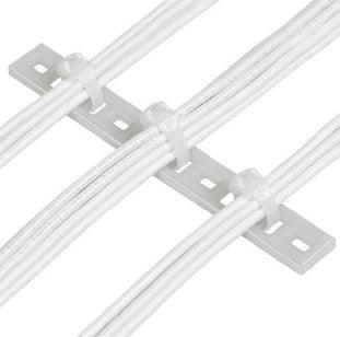 Panduit Mtp5H-E10-C Cable Tie Mount Transparent Nylon 100 Pc(S)