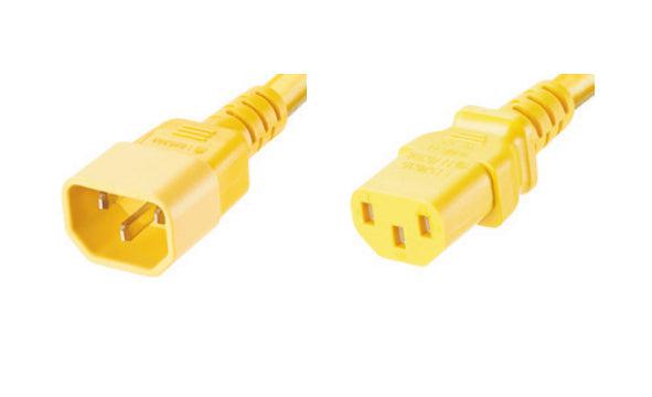 Panduit Npca20X Power Cable Yellow 3 M C14 Coupler C13 Coupler