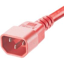 Panduit Npca04X Power Cable Red 1.83 M C14 Coupler C13 Coupler