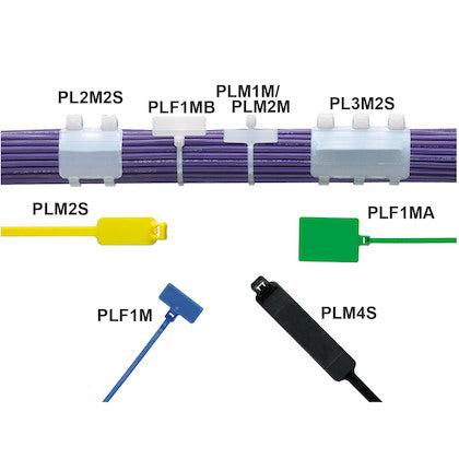 Panduit Pl3M2S-D0 Cable Tie Nylon Black 500 Pc(S)