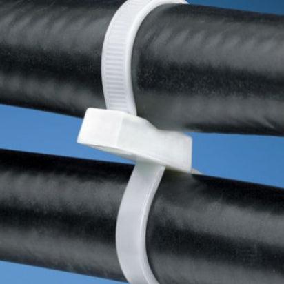 Panduit Plb3S-C Cable Tie Hook & Loop Cable Tie Nylon White 100 Pc(S)