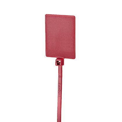 Panduit Plf1Ma-M2 Cable Tie Parallel Entry Cable Tie Nylon Red 1000 Pc(S)