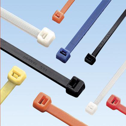 Panduit Plt1M-C4Y Cable Tie Parallel Entry Cable Tie Nylon Yellow 100 Pc(S)