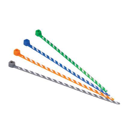 Panduit Plt1M-L3-2 Cable Tie Nylon Orange, Red 50 Pc(S)