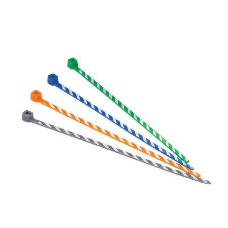 Panduit Plt1M-L3-4 Cable Tie Releasable Cable Tie Nylon Orange, Yellow 50 Pc(S)