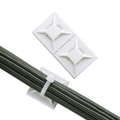 Panduit Sgabm20-A-C Cable Tie Mount White Nylon
