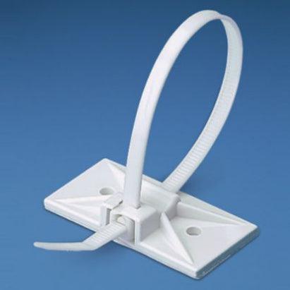Panduit Sms-A-D Cable Tie Screw Mount Cable Tie Acrylonitrile Butadiene Styrene (Abs) White 500 Pc(S)