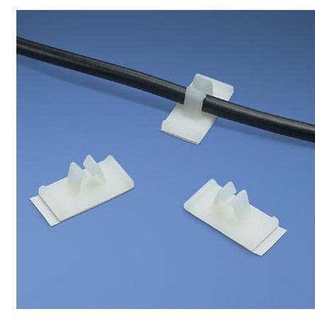 Panduit Vcc25-A-C Cable Clamp White 100 Pc(S)