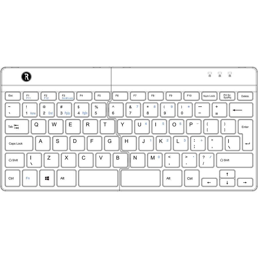 R-Go Tools Split Ergonomic,Wired Keyboard Qwerty Black