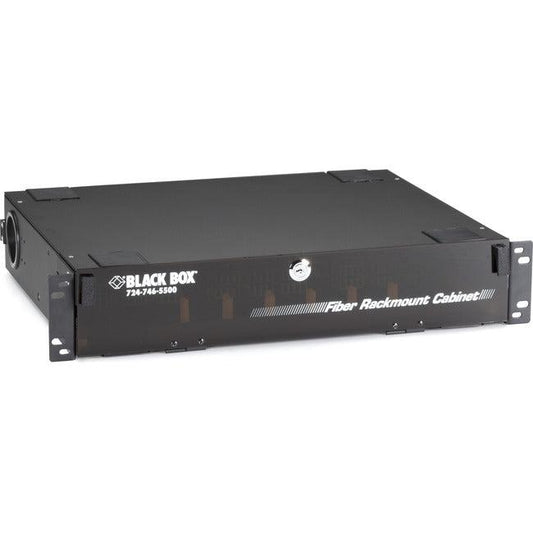 Rackmount Fiber Enclosure 2U 6-,Slot Adapter